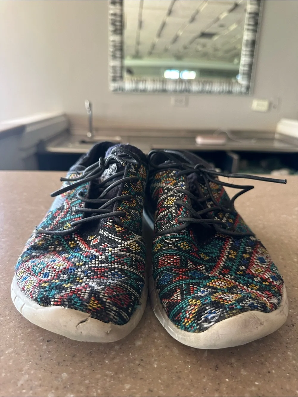 Nike colorful woven